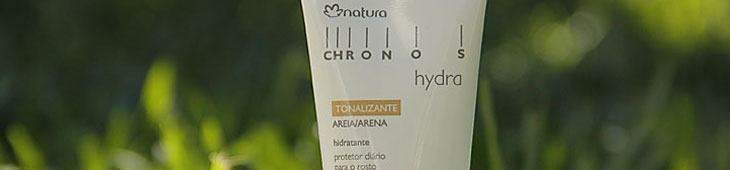 Natura Chronos Hydra - Hidratante Tonalizante Protetor Diário para o Rosto  FPS 30